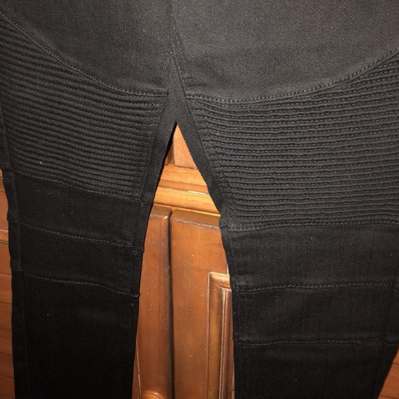 XRay Black Jeans Kids Moto Style Size 10 Stretch - Picture 2 of 4